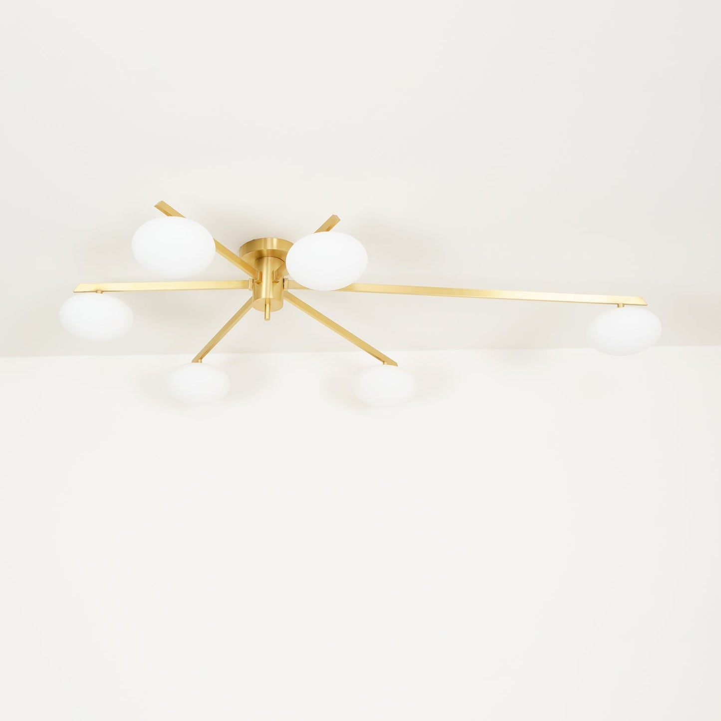 Jasper Ceiling Lamp | Modern Minimalist Design with White Glass Shade 3
