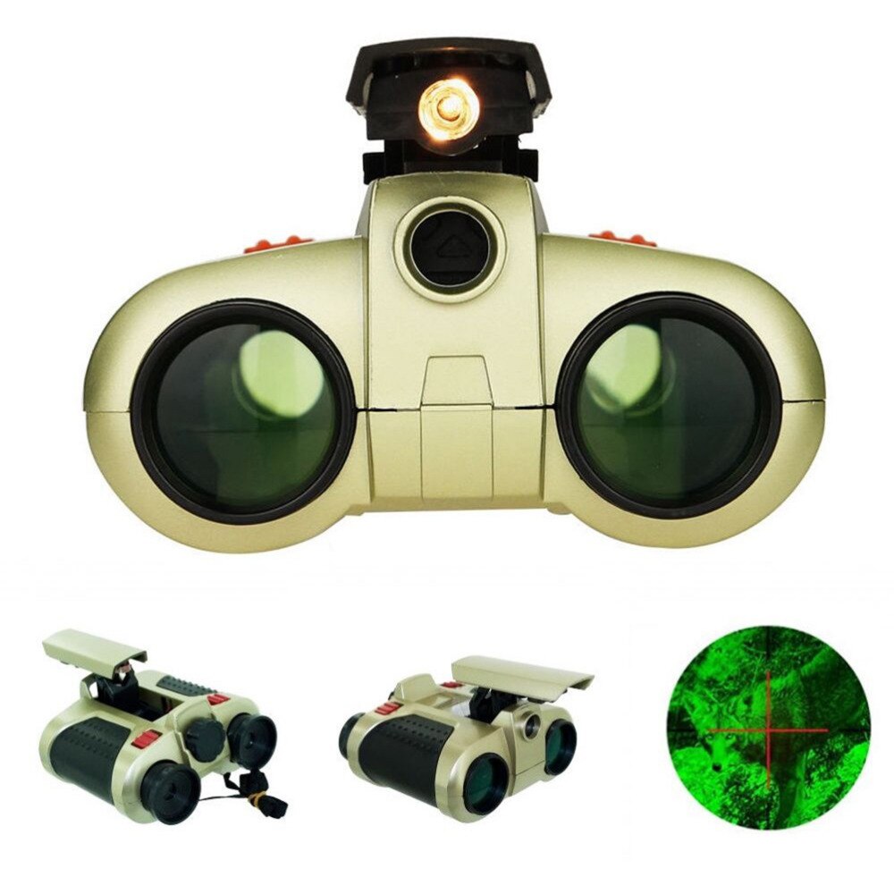 Kids Night Vision Binoculars | Durable 4x Magnification for Day and Night Exploration 5