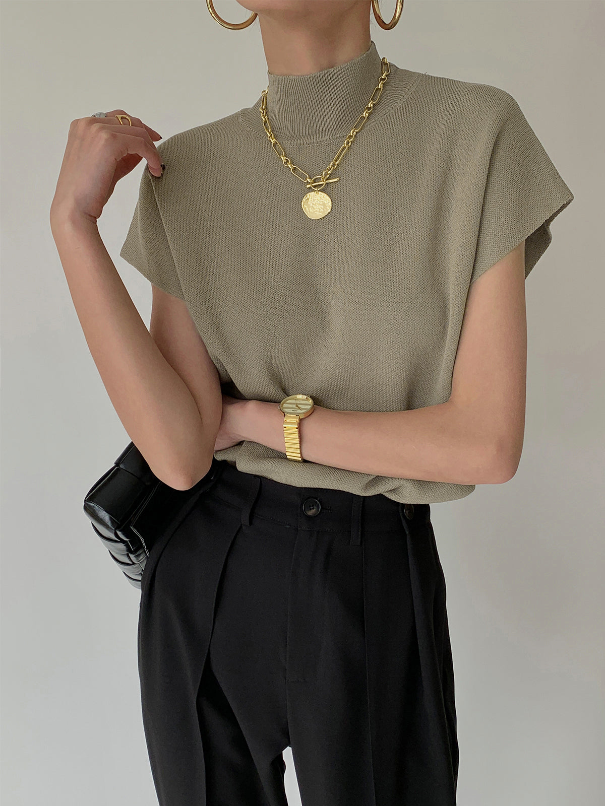 Knit Pullover Sweater Vest | Comfortable Regular Fit with Slight Stretch 6