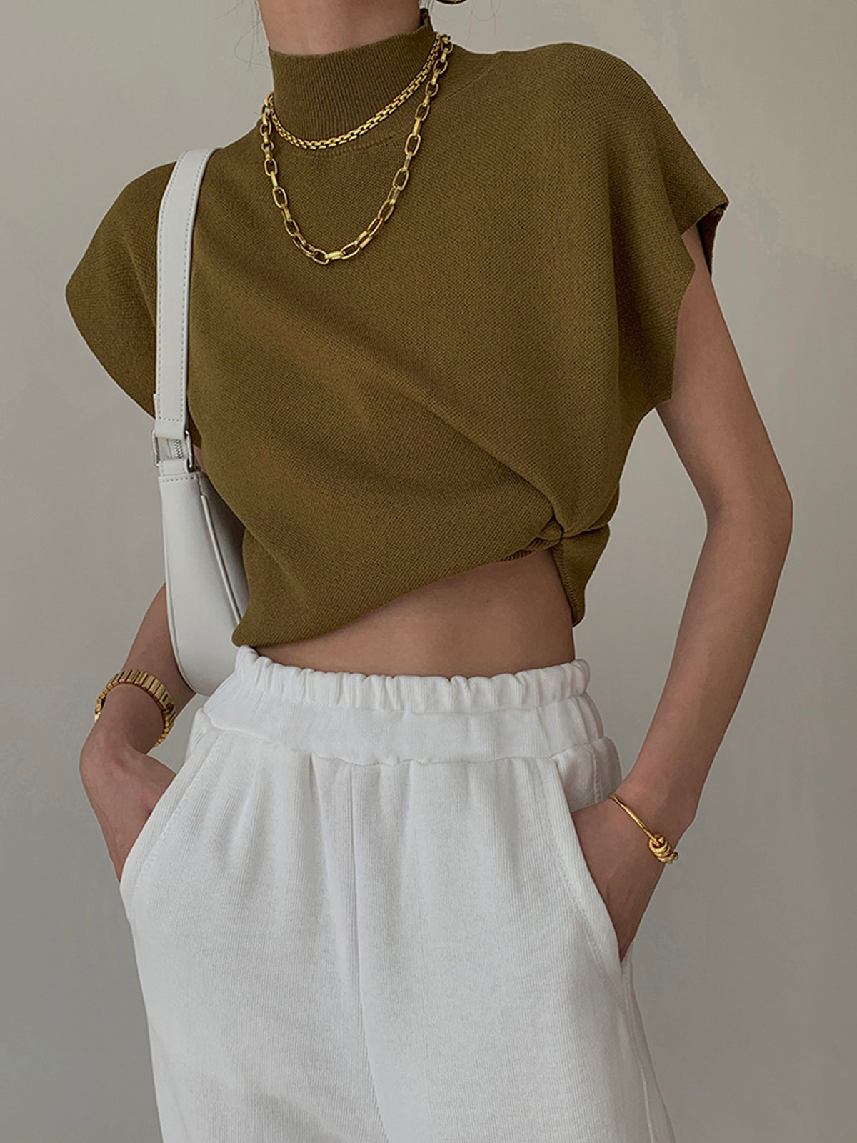Knit Pullover Sweater Vest | Comfortable Regular Fit with Slight Stretch 9