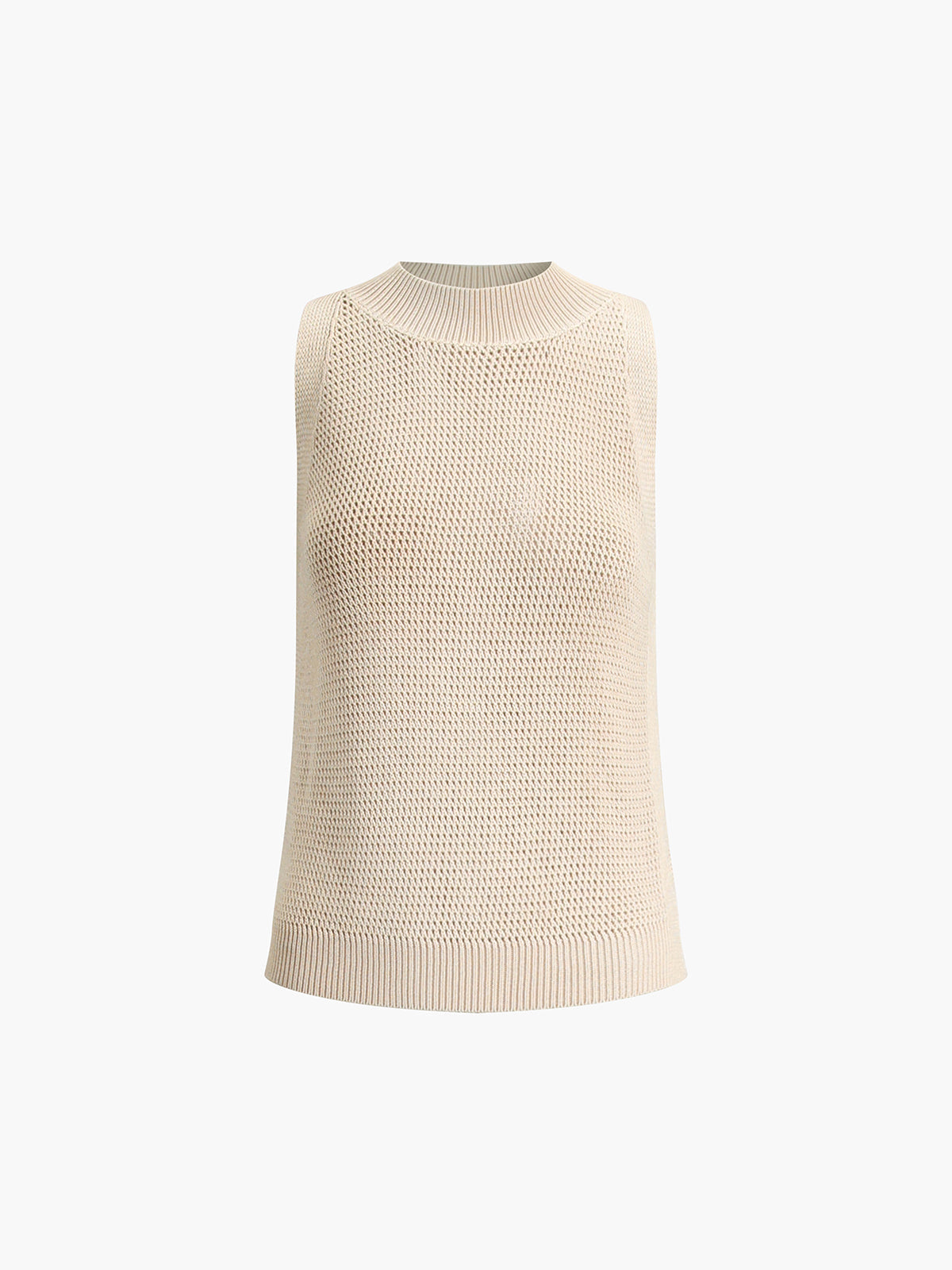 Knit Sleeveless Tank Top | Regular Fit with Slight Stretch for Comfort 8