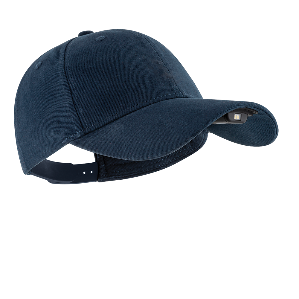POWERCAP 2.5 Oppladbar LED-belyst hodelyktlue med IPX4-klassifisering - One Size