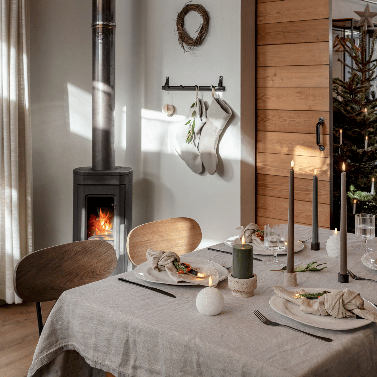 LED Candle | Elegant Snowball Design with Warm Glow 4