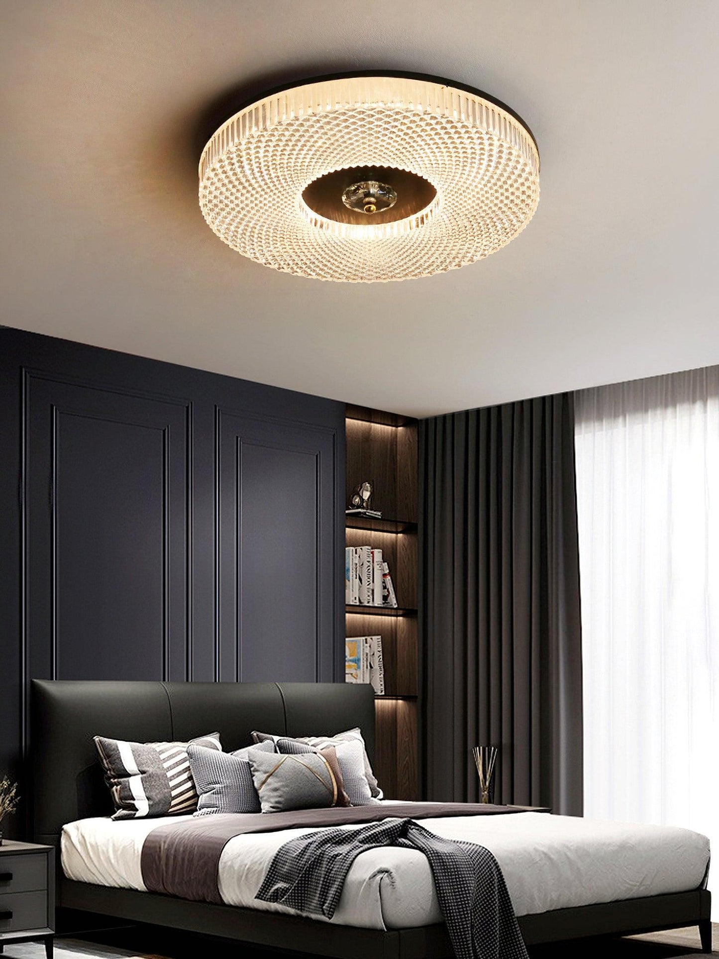 LED Flush Mount Ceiling Light | Dimmable with Acrylic Diffuser 5
