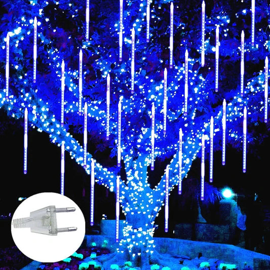 LED Shower Light | Meteor Shower Effect for Outdoor Decor 0