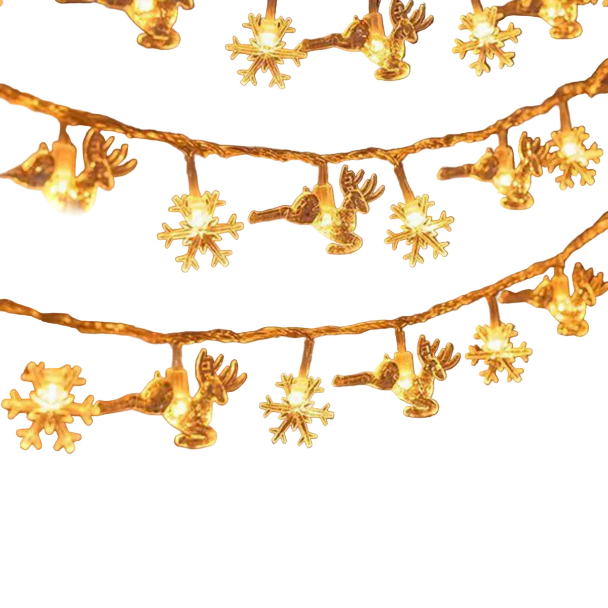 LED Starlight String Lights | Warm White Ambiance for Festive Decor 5