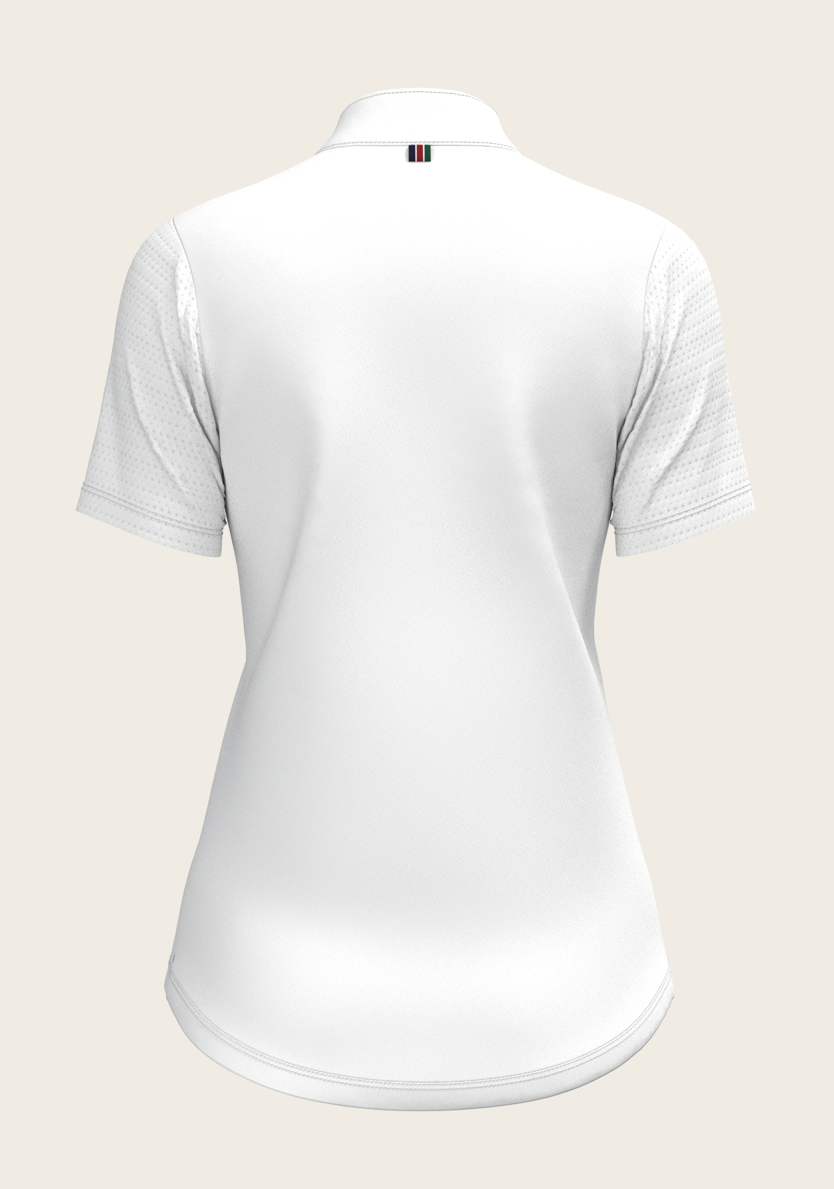 White with Forest on Navy Inner Details Short Sleeve Show Shirt