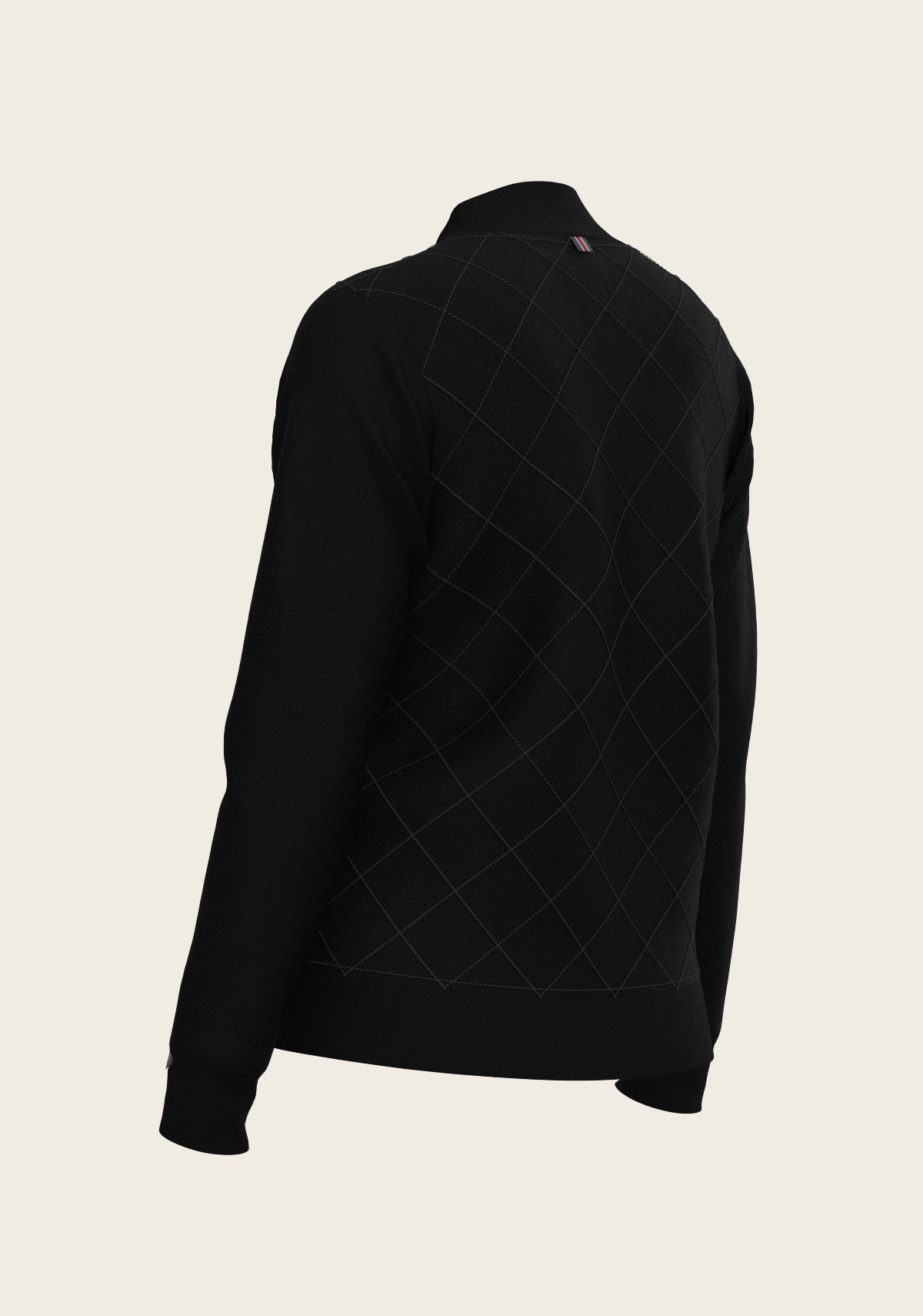 Bouquet on Black Reversible Jacket