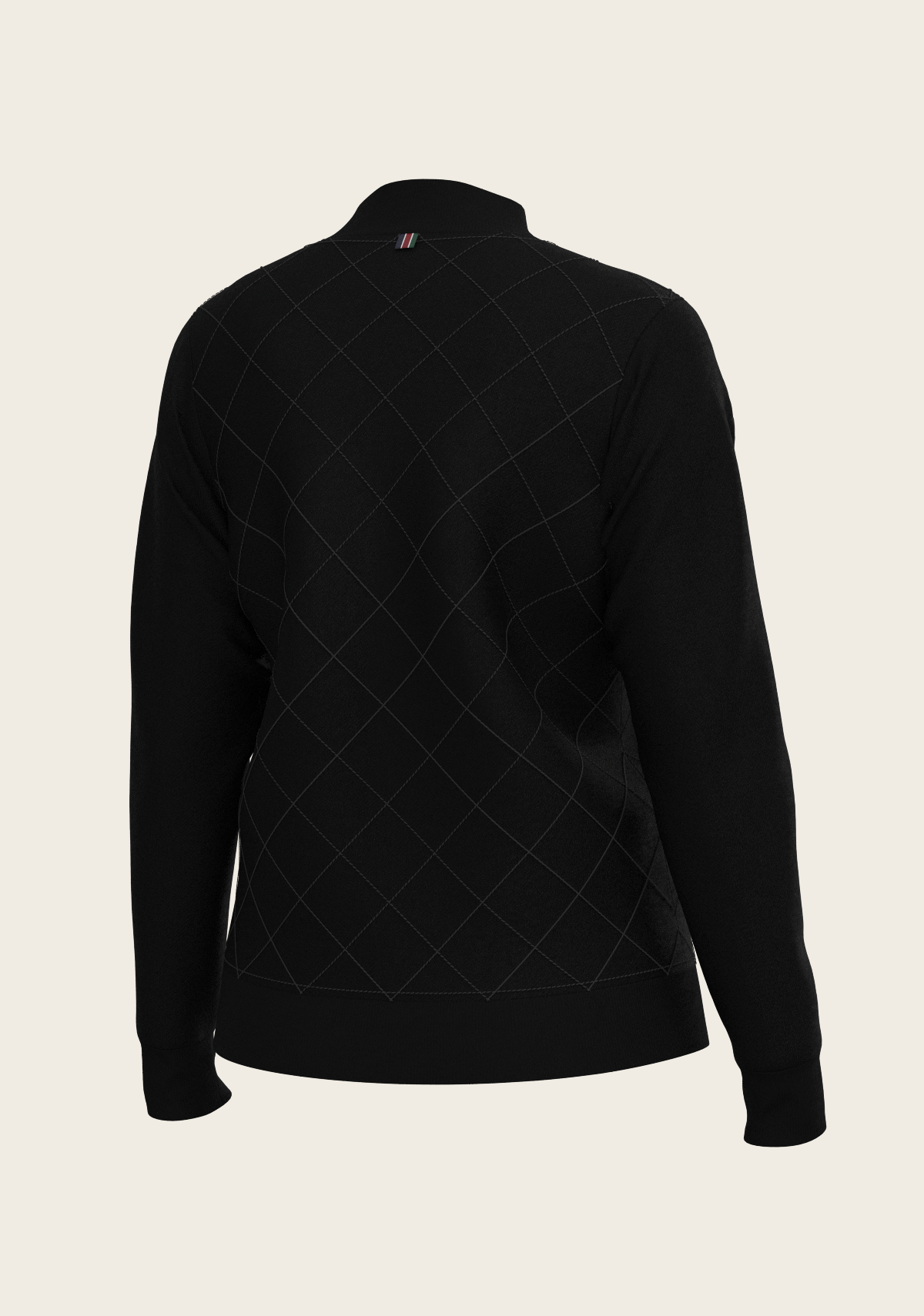 Bouquet on Black Reversible Jacket