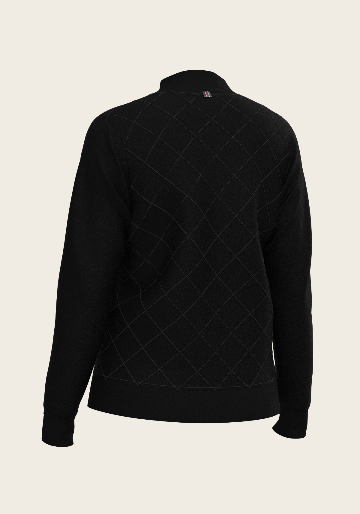 Bouquet on Black Reversible Jacket