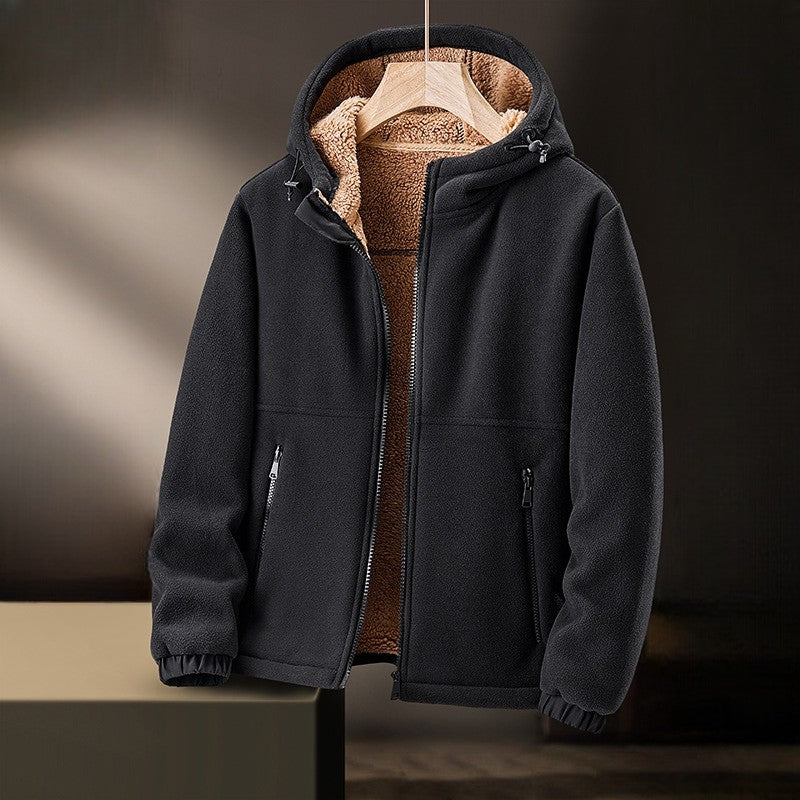 Lambswool Jacket | Ultimate Warmth with Soft Lining and Adjustable Hood 3