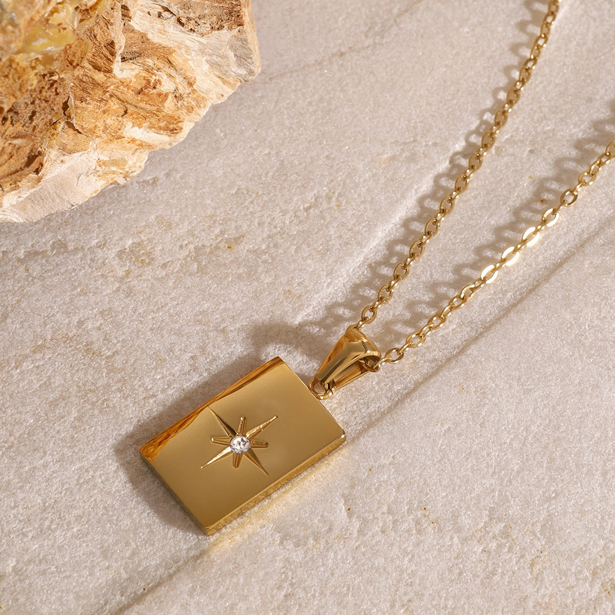 Layered Gold Necklace | Durable Stainless Steel-Plated 18k Gold Chains 6