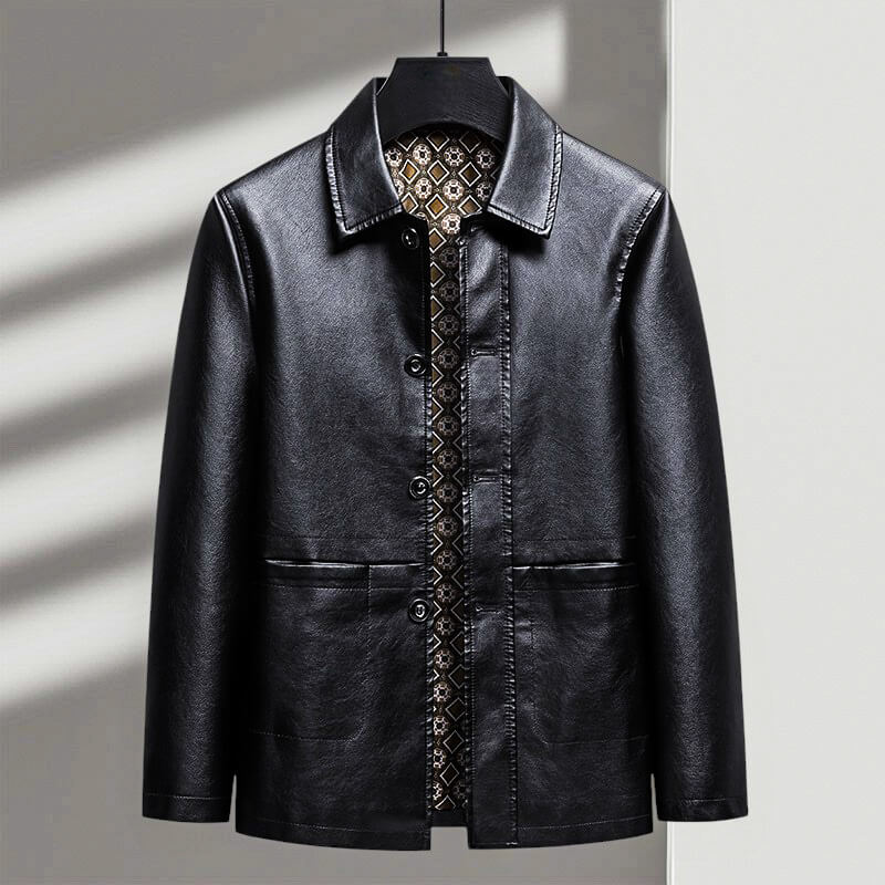 Leather Jacket | Eco-Friendly Italian Leather with Tailored Fit 1