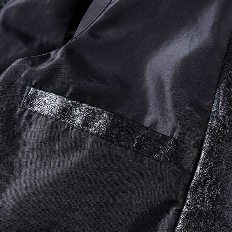 Leather Jacket | High-Grade Italian Eco-Leather with Textured Finish 7