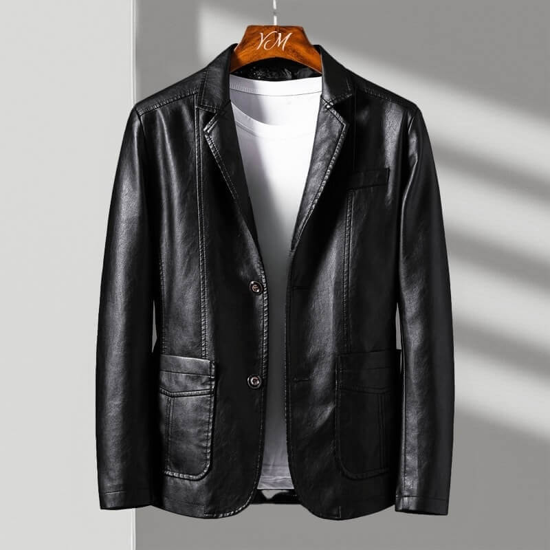 Leather Jacket | Supple Italian Leather with Tailored Fit and Pockets 3
