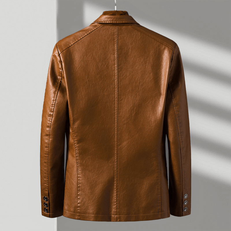 Leather Jacket | Supple Italian Leather with Tailored Fit and Pockets 4