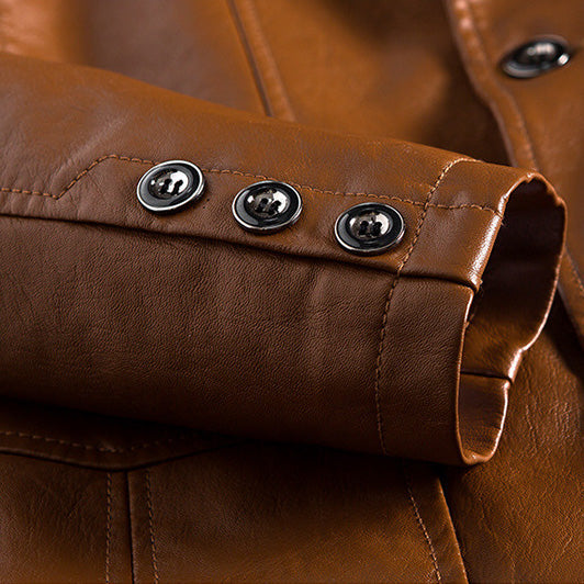 Leather Jacket | Supple Italian Leather with Tailored Fit and Pockets 5