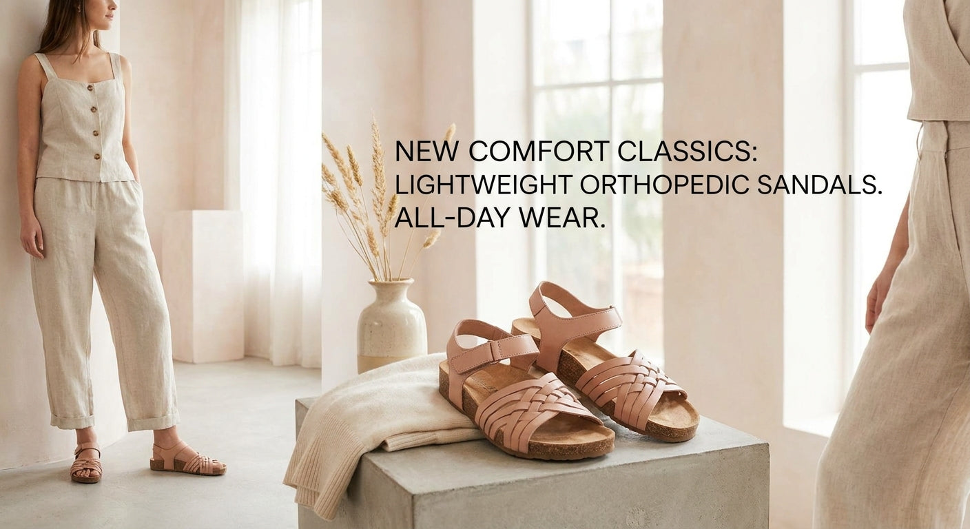 Lightweight Orthopedic Sandals | Contoured Sole for Comfort 4