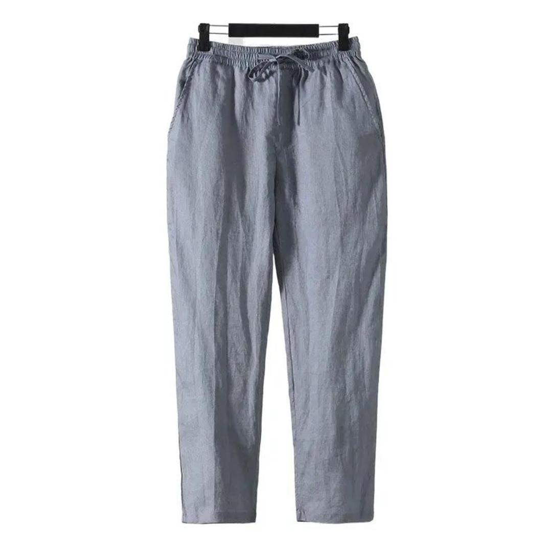 Lightweight Summer Pants | Breathable Fabric with Elastic Waist for Women 1