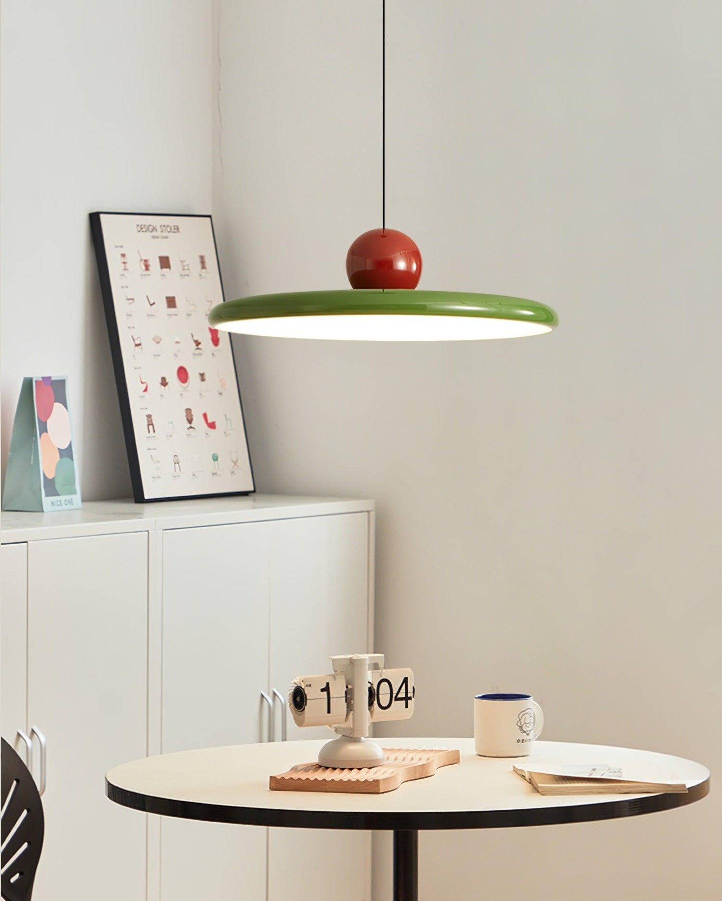 Lola Pendant Swag Light | Elegant Minimalist Design with Integrated LED 3