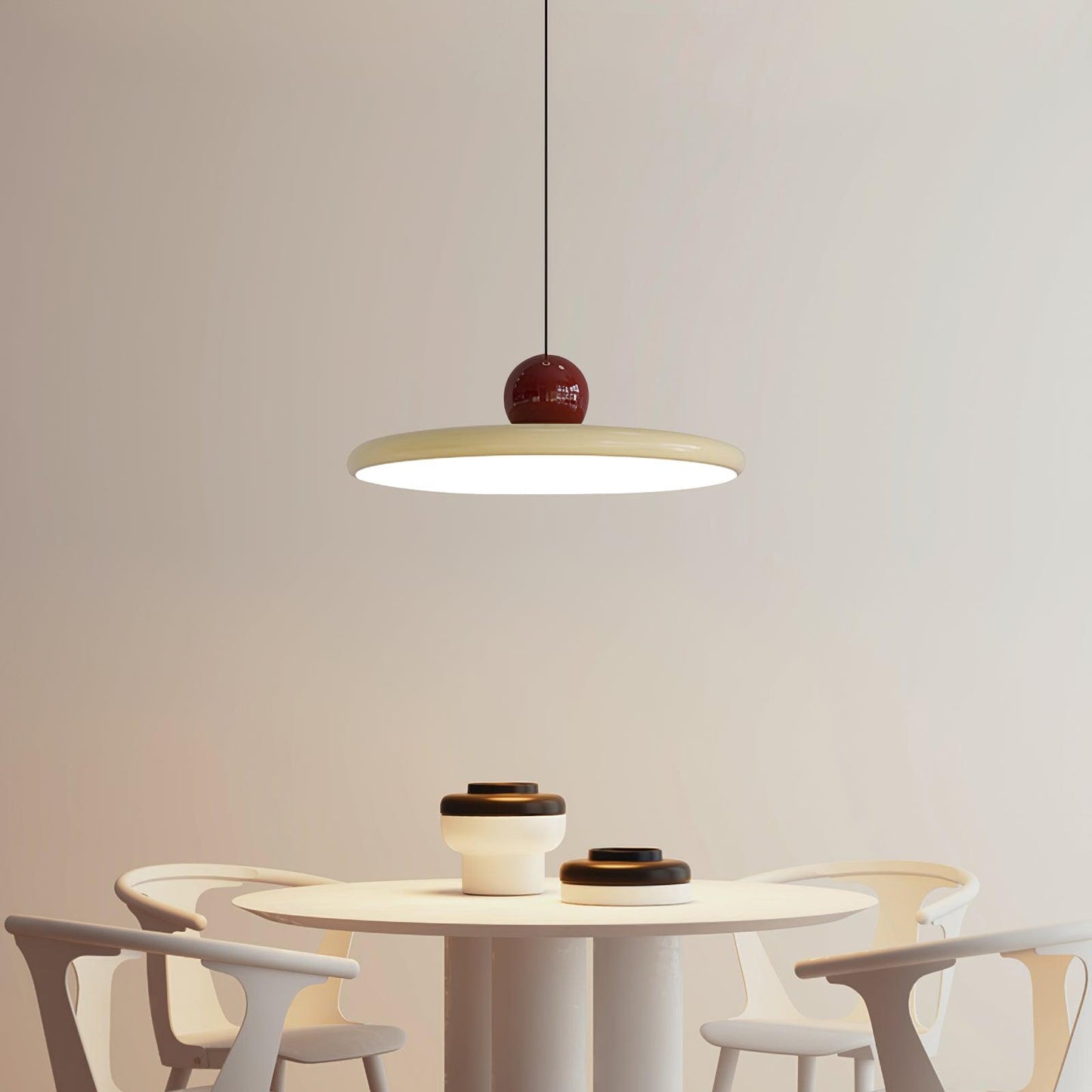 Lola Pendant Swag Light | Elegant Minimalist Design with Integrated LED 4
