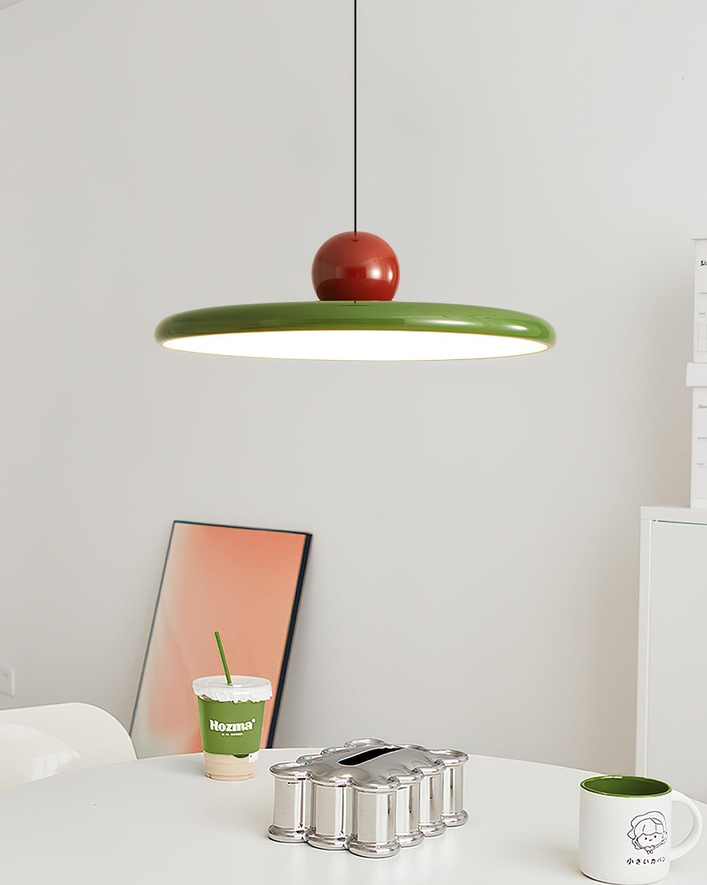 Lola Pendant Swag Light | Elegant Minimalist Design with Integrated LED 6