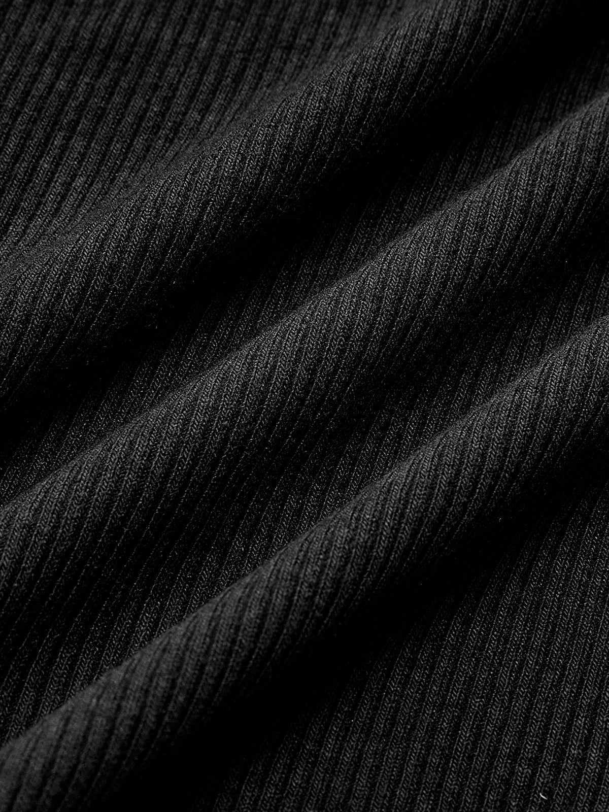Long Sleeve Slim Fit Top | Ribbed Crew Neck with Slight Stretch 7
