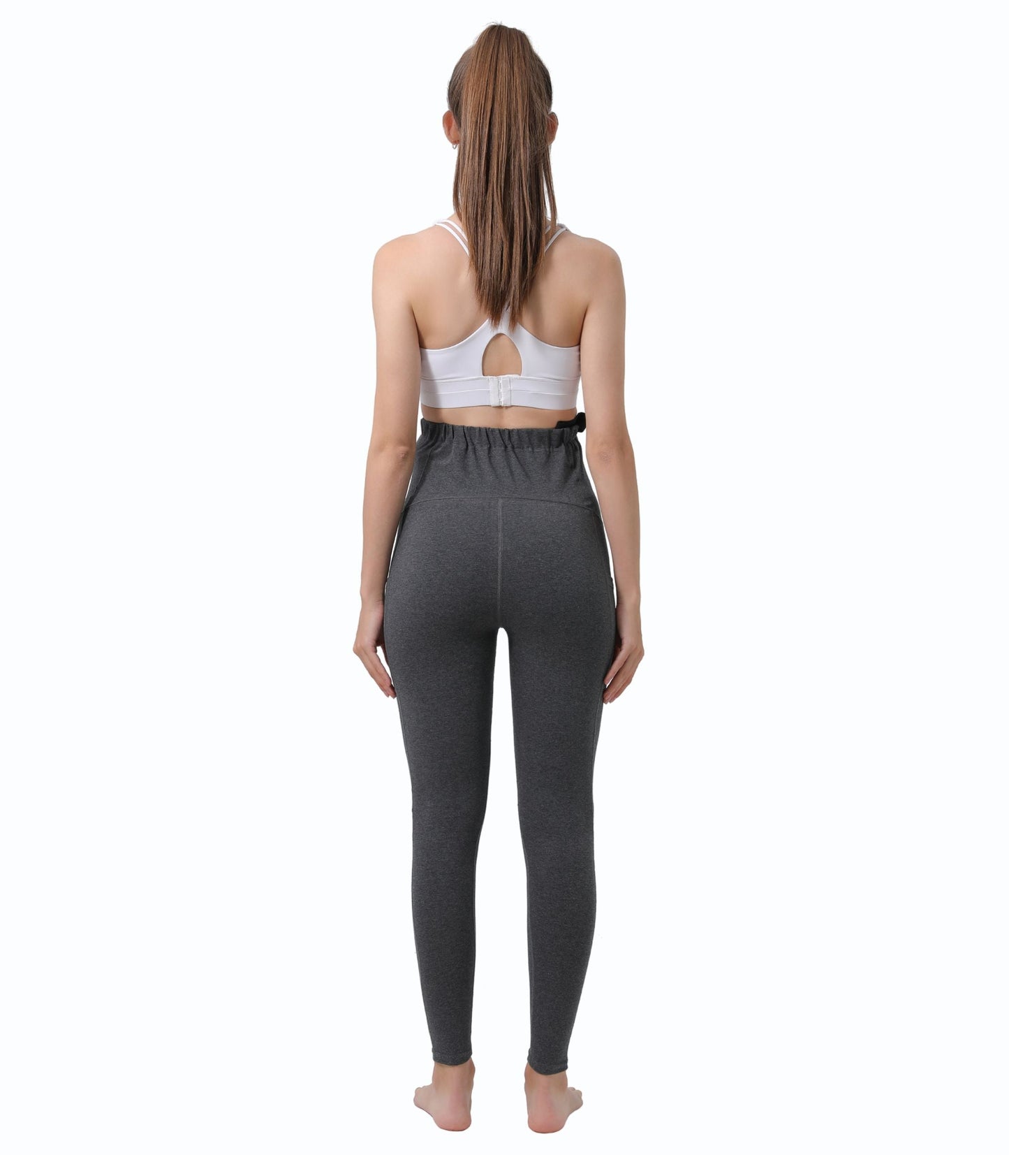 Pantaloni da yoga premaman con tasche (confezione da 2)