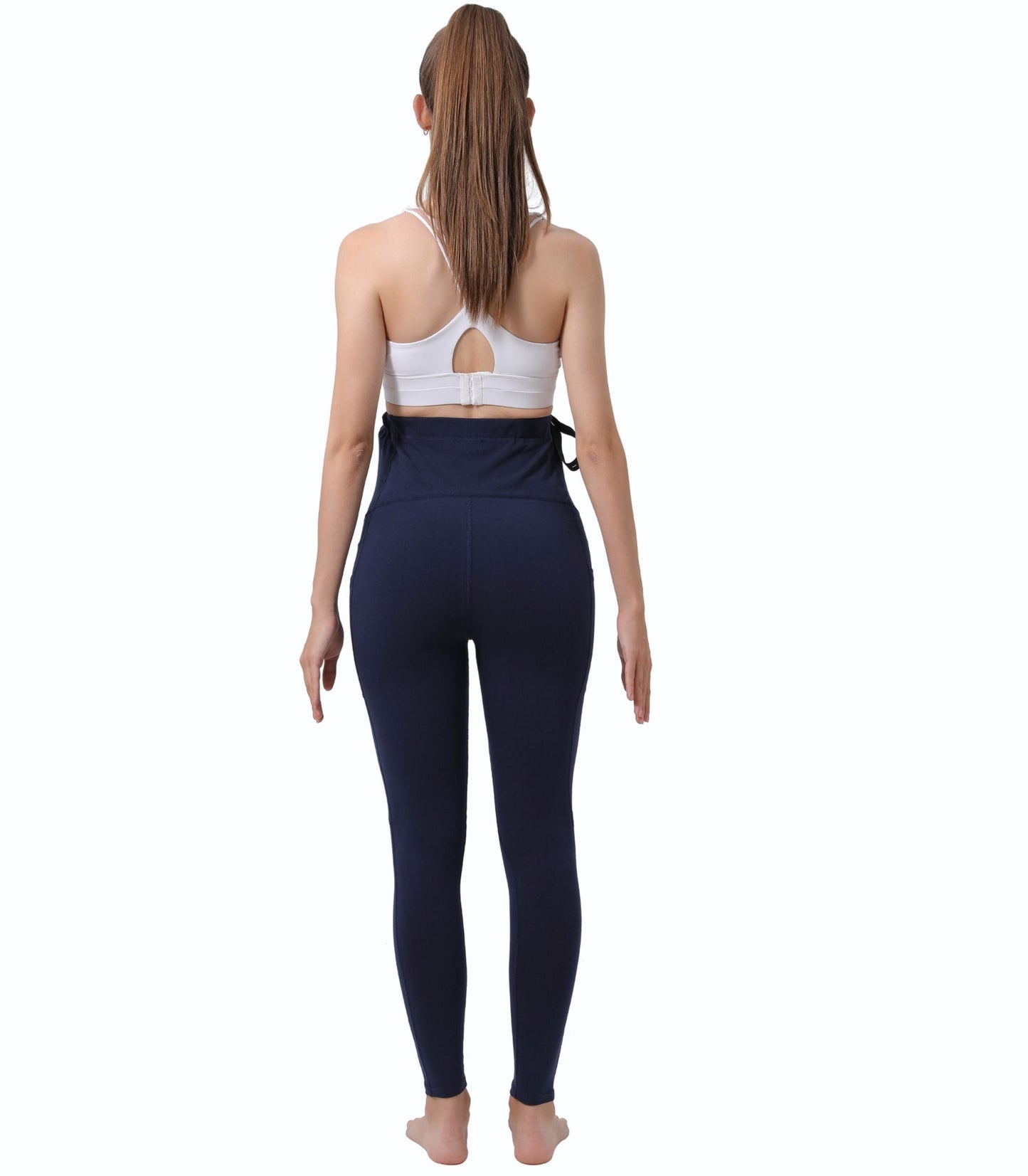 Pantaloni da yoga premaman con tasche (confezione da 2)