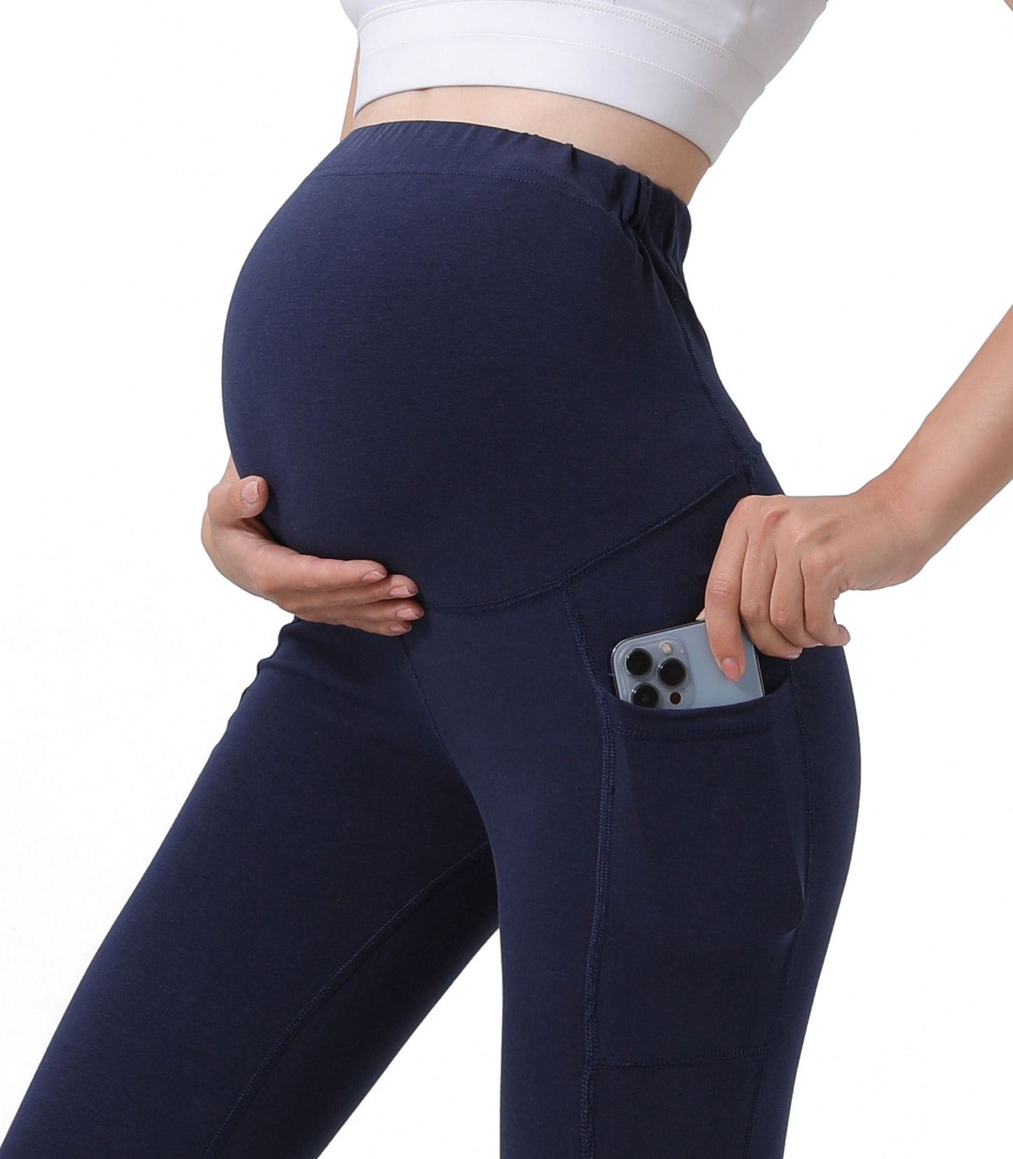 Pantaloni da yoga premaman con tasche (confezione da 2)