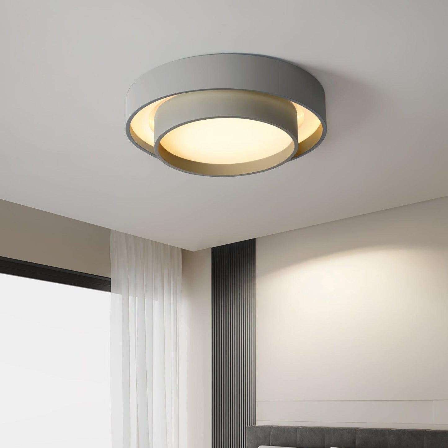 Melody Ceiling Lamp | Stylish Cylinder Design with Dimmable Options 8