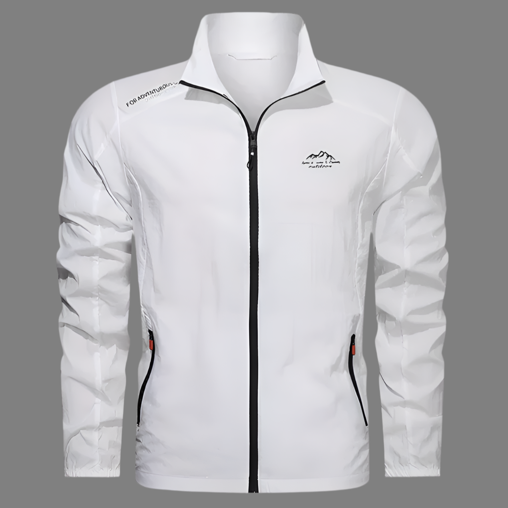 Men's Windproof Sport Jacket | Lightweight Polyester for Comfort 4