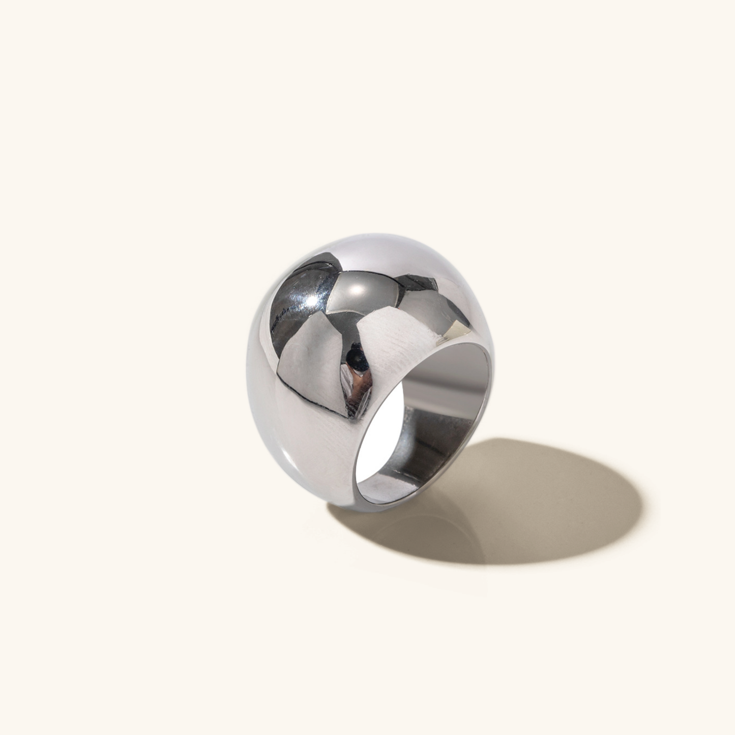 Minimalist Gold Ring | Durable Ethically Sourced Stainless Steel-Plated Design 2