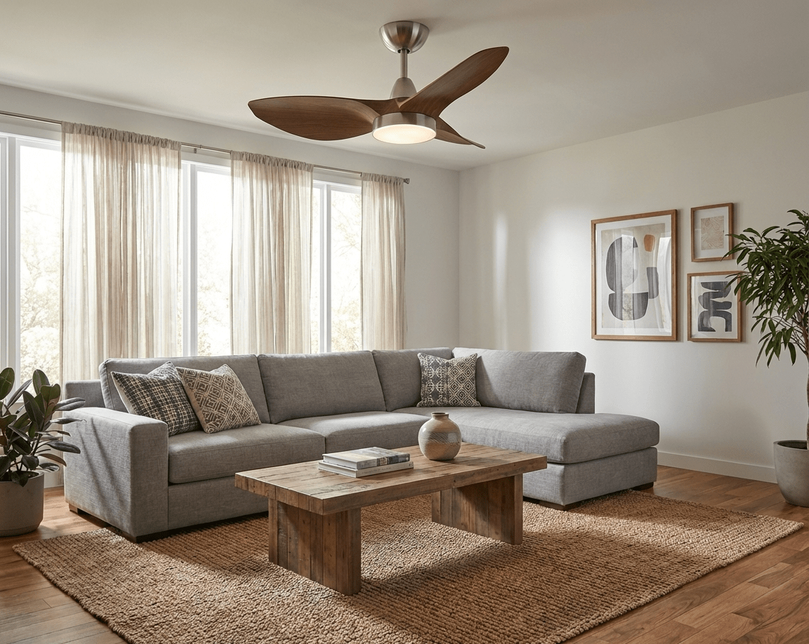 Mistral | Aerodynamic Ceiling Fan with Integrated LED Light 6