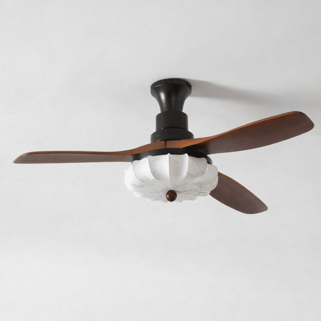Modern Ceiling Fan Light | Flush Mount Design with Adjustable Brightness 11