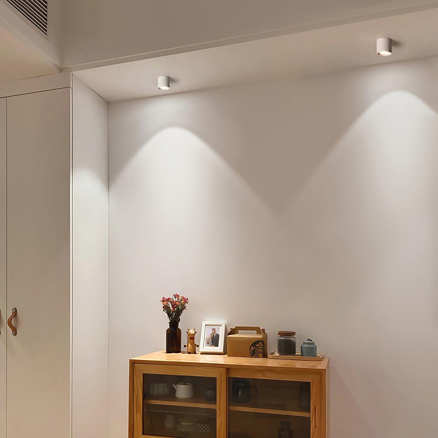 Modern Ceiling Light Fixture | Sleek Metal Design with LED Lens 4