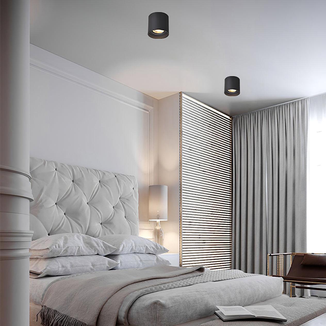 Modern Ceiling Light Fixture | Sleek Metal Design with LED Lens 5