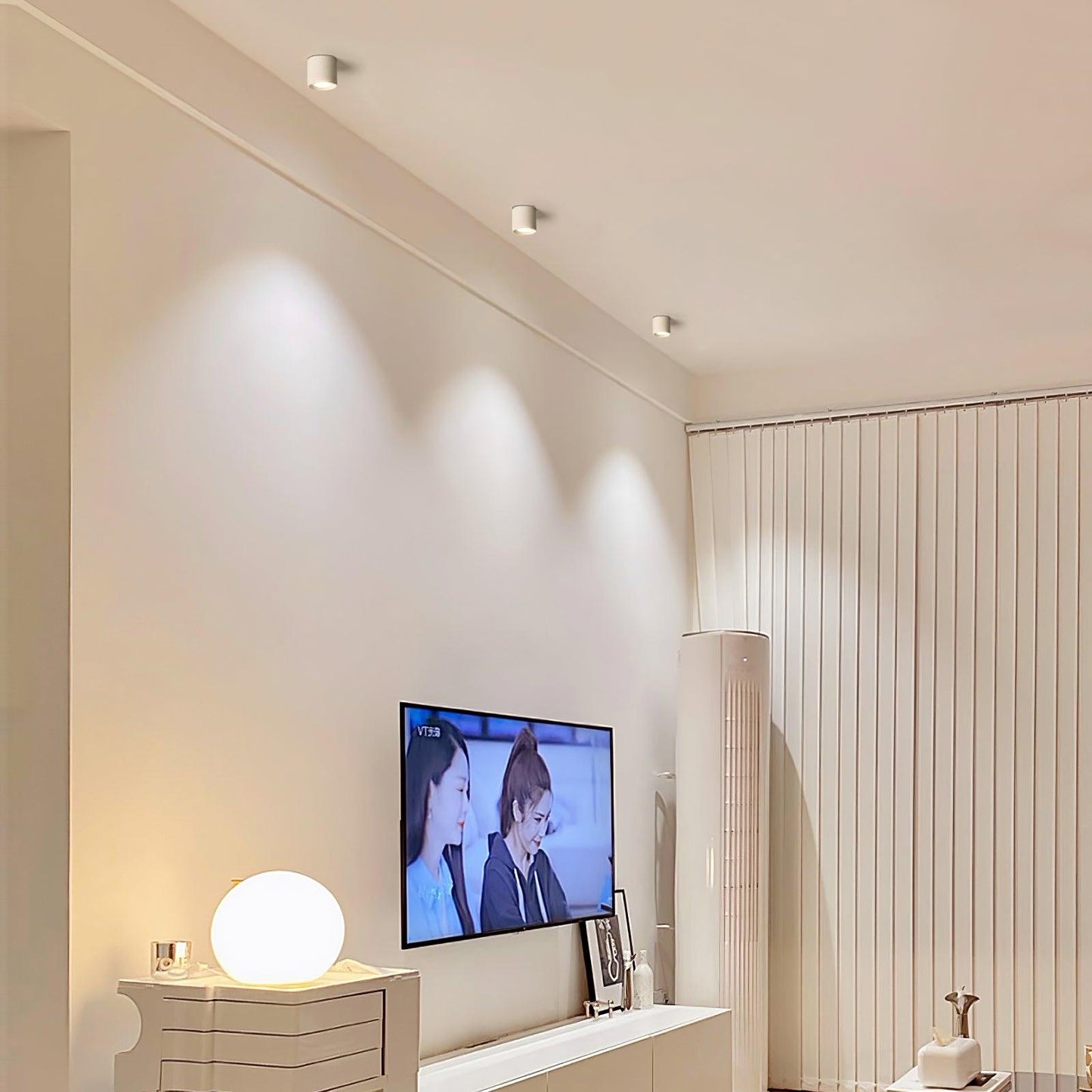Modern Ceiling Light Fixture | Sleek Metal Design with LED Lens 7