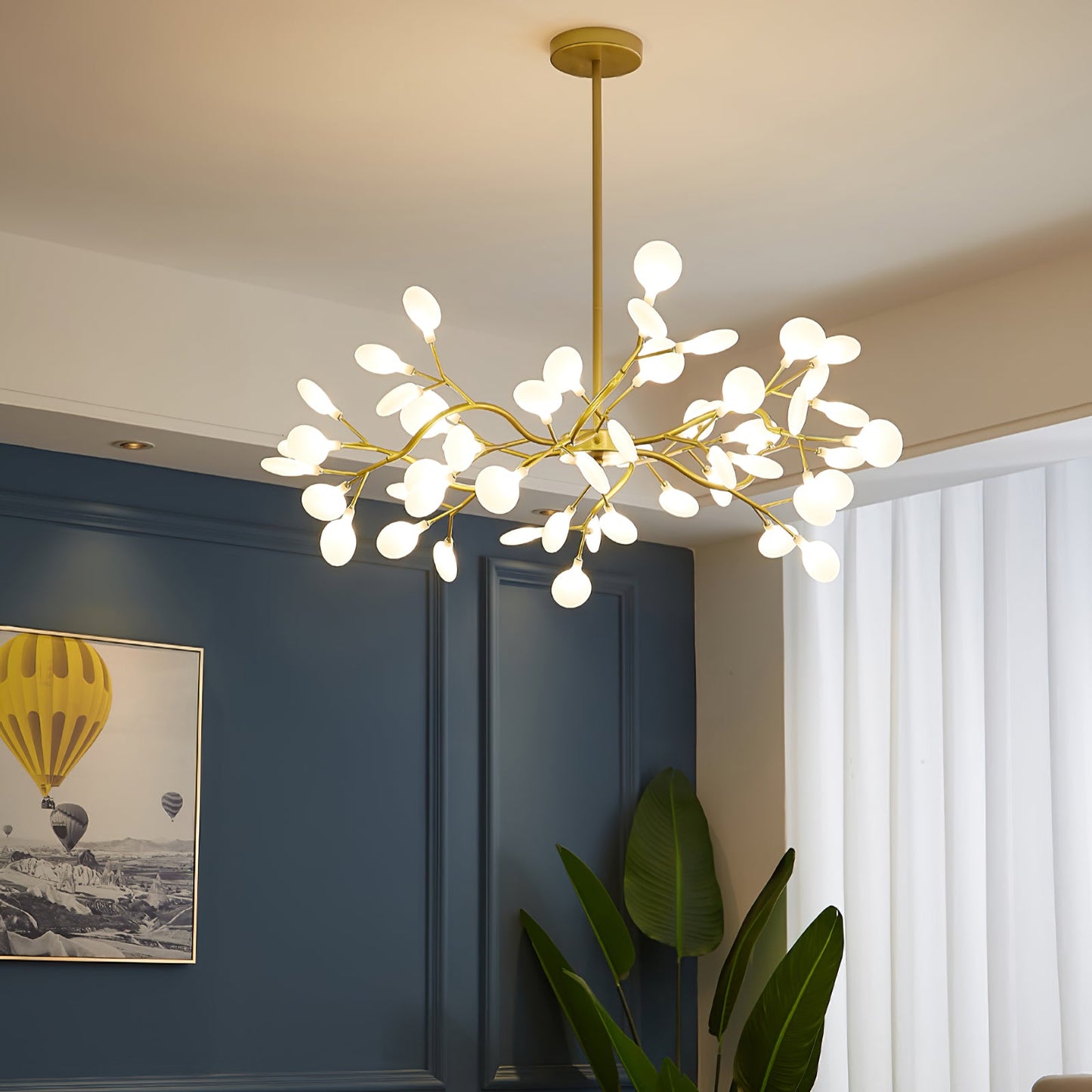 Modern Chandelier Light | Unique Satellite Design for Dining Rooms 2