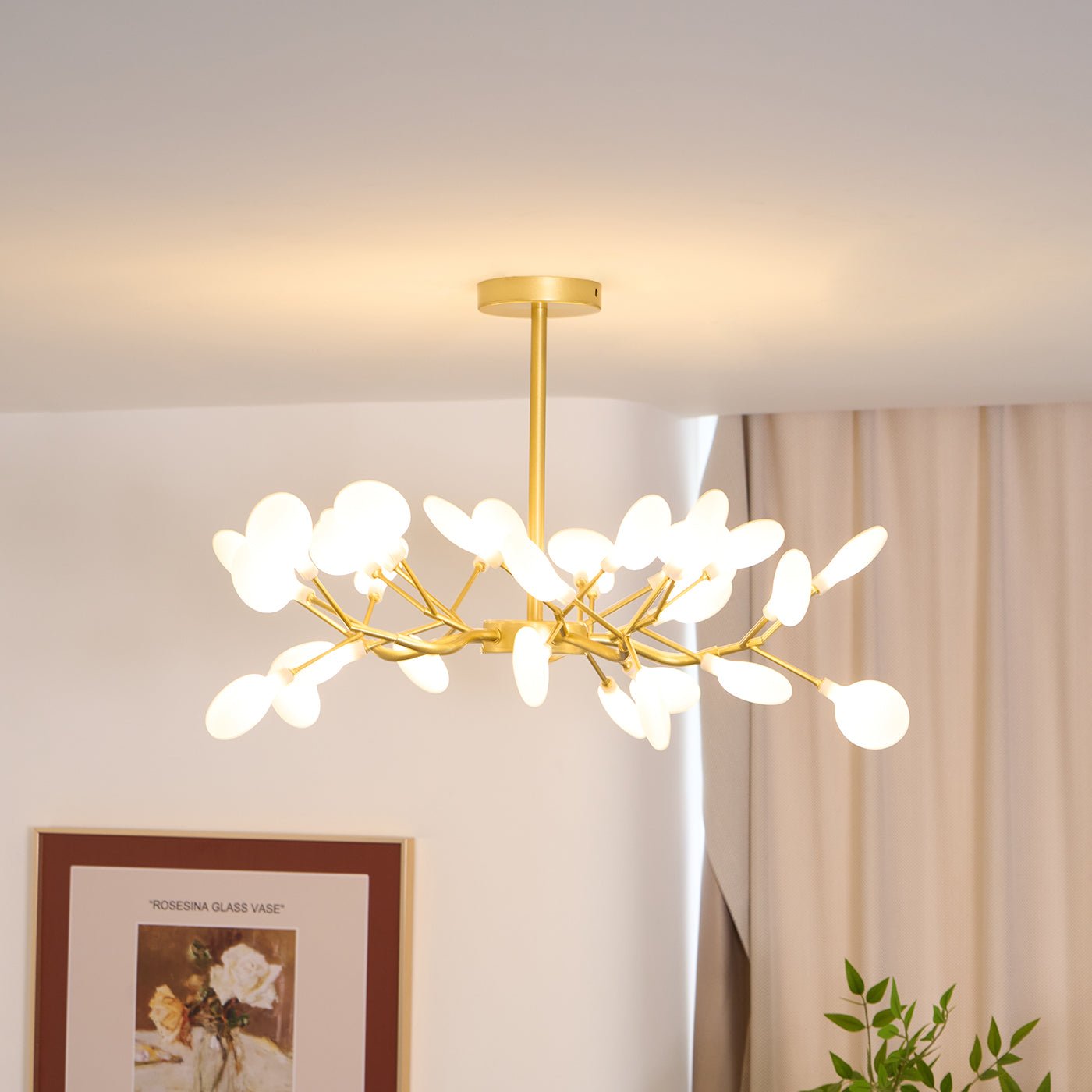 Modern Chandelier Light | Unique Satellite Design for Dining Rooms 3