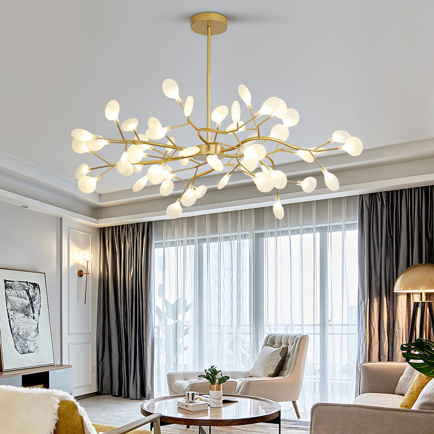 Modern Chandelier Light | Unique Satellite Design for Dining Rooms 5