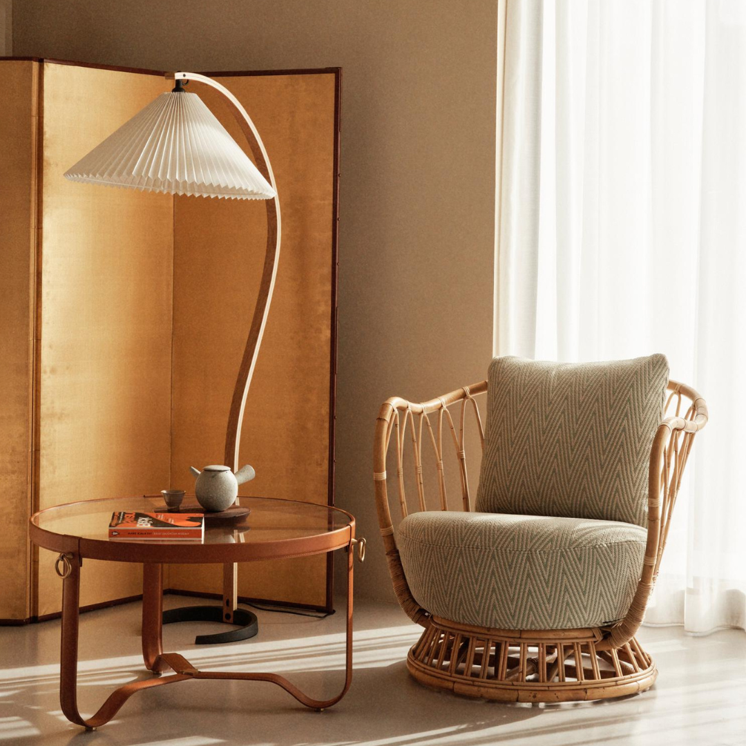 Modern Floor Lamp | Unique Wood and Metal Design for Living Room 3