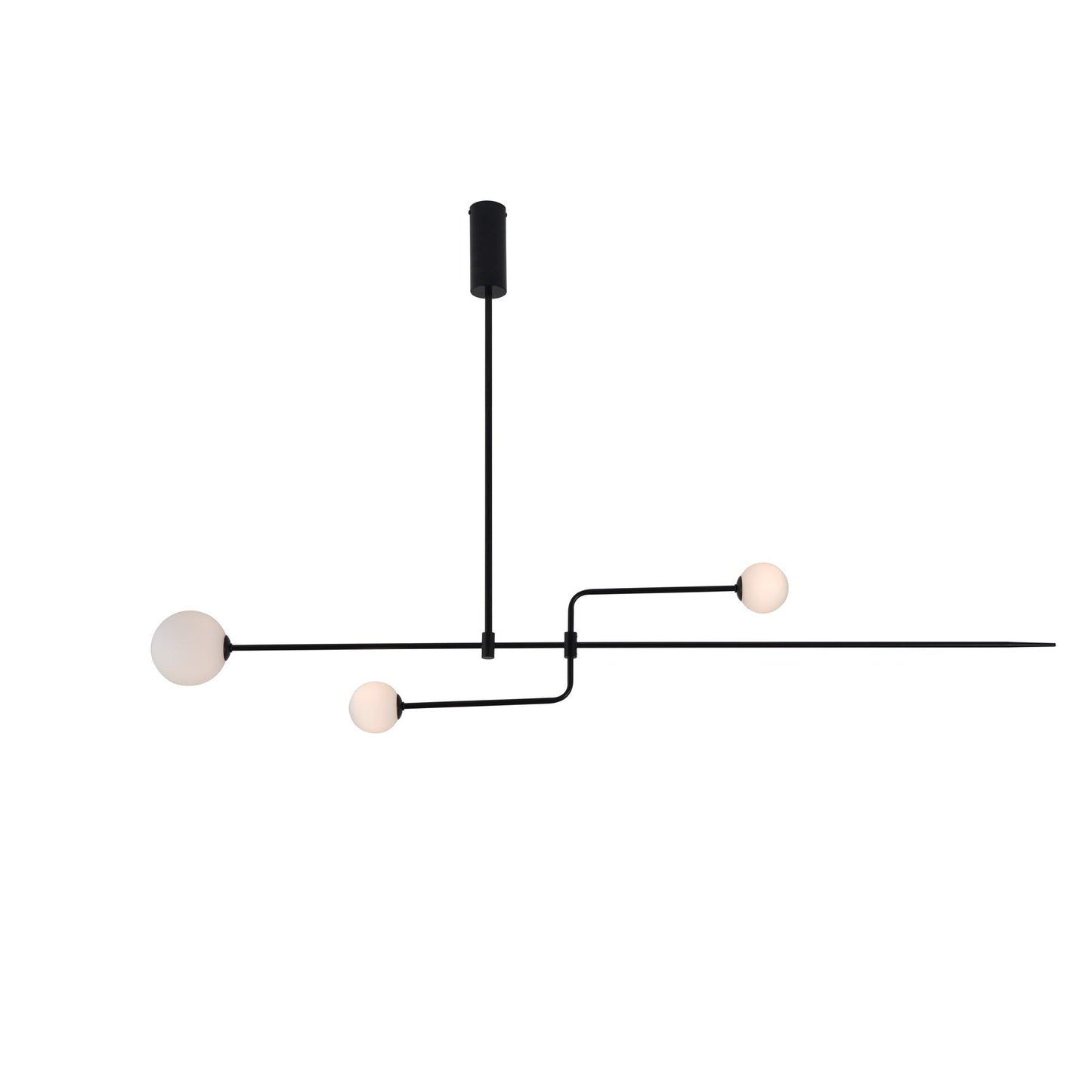 Modern Gold Chandelier | Elegant Minimalist Design with Warm LED Lighting 11