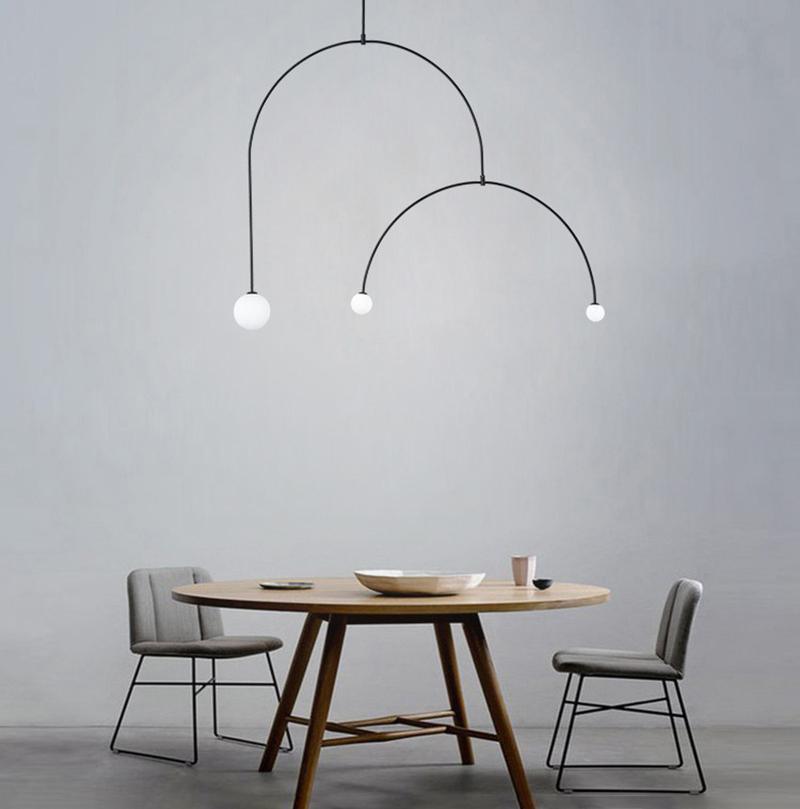 Modern Gold Chandelier | Elegant Minimalist Design with Warm LED Lighting 19