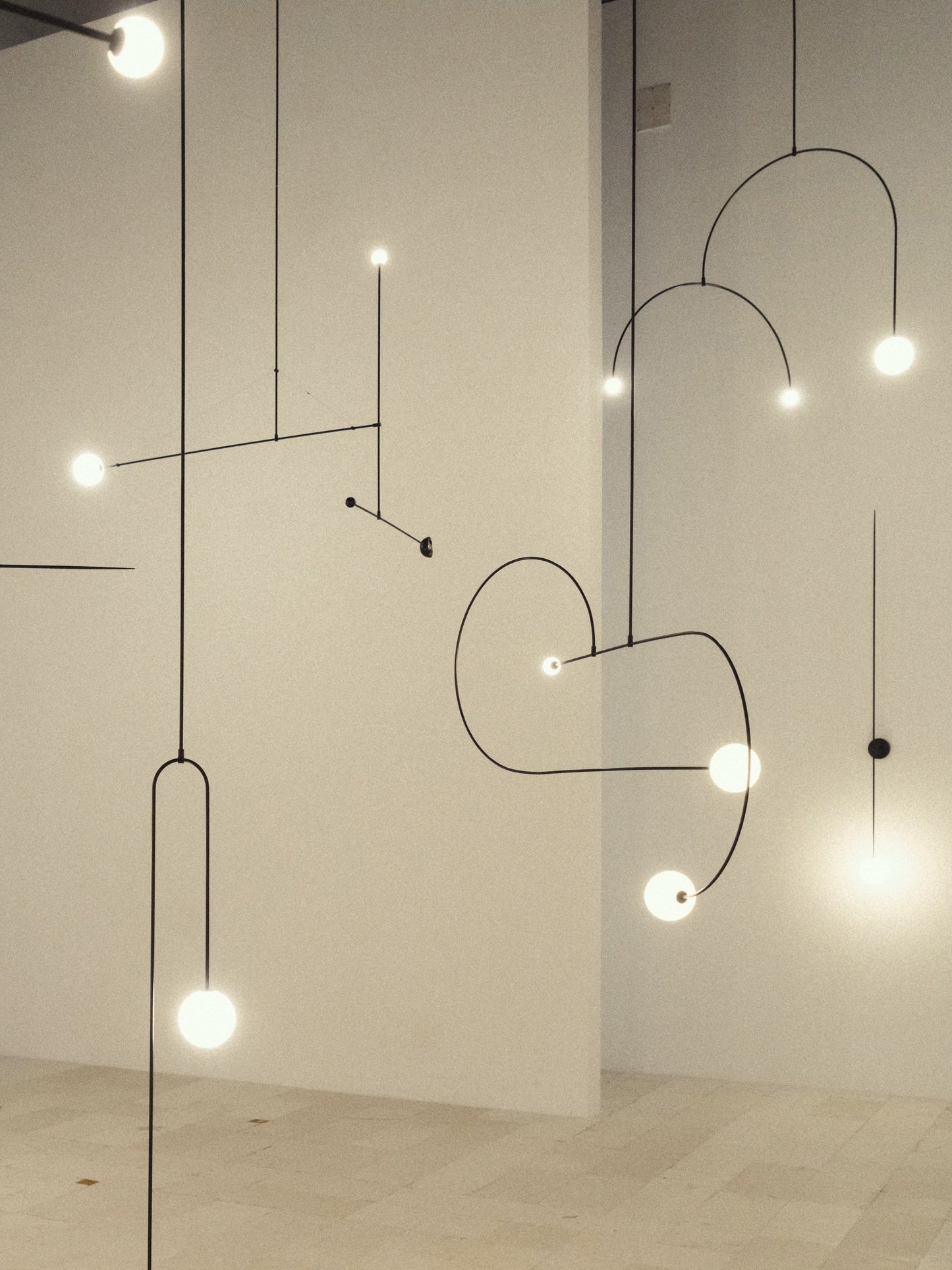 Modern Gold Chandelier | Elegant Minimalist Design with Warm LED Lighting 7