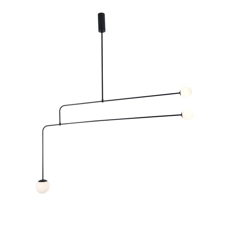 Modern Gold Chandelier | Elegant Minimalist Design with Warm LED Lighting 9