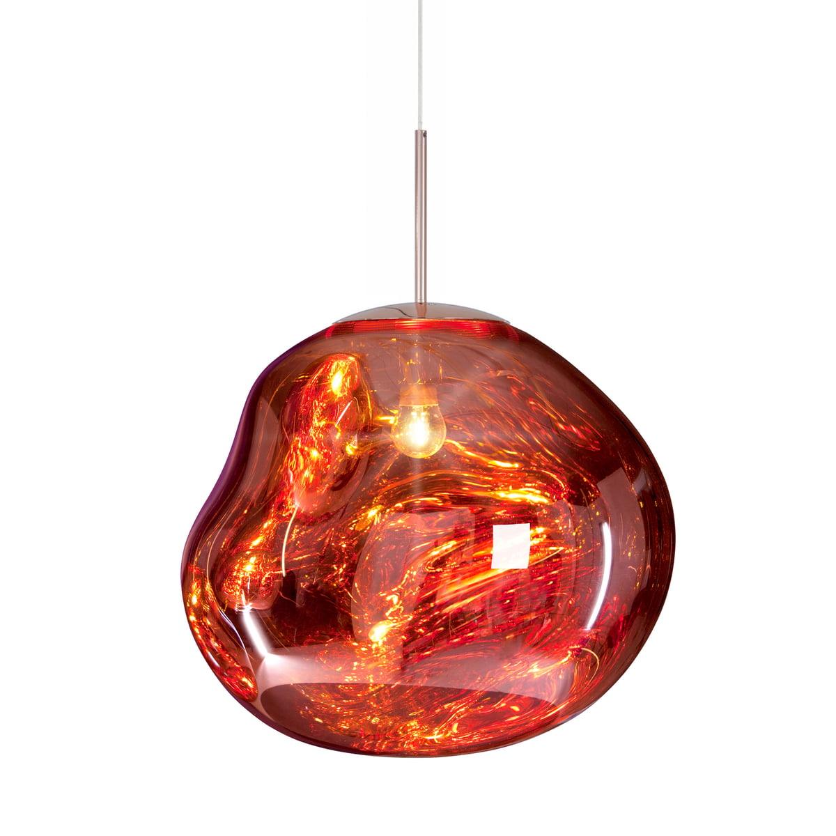 Modern Lava Pendant Lamp | Twisted Copper Design for Kitchen Lighting 0