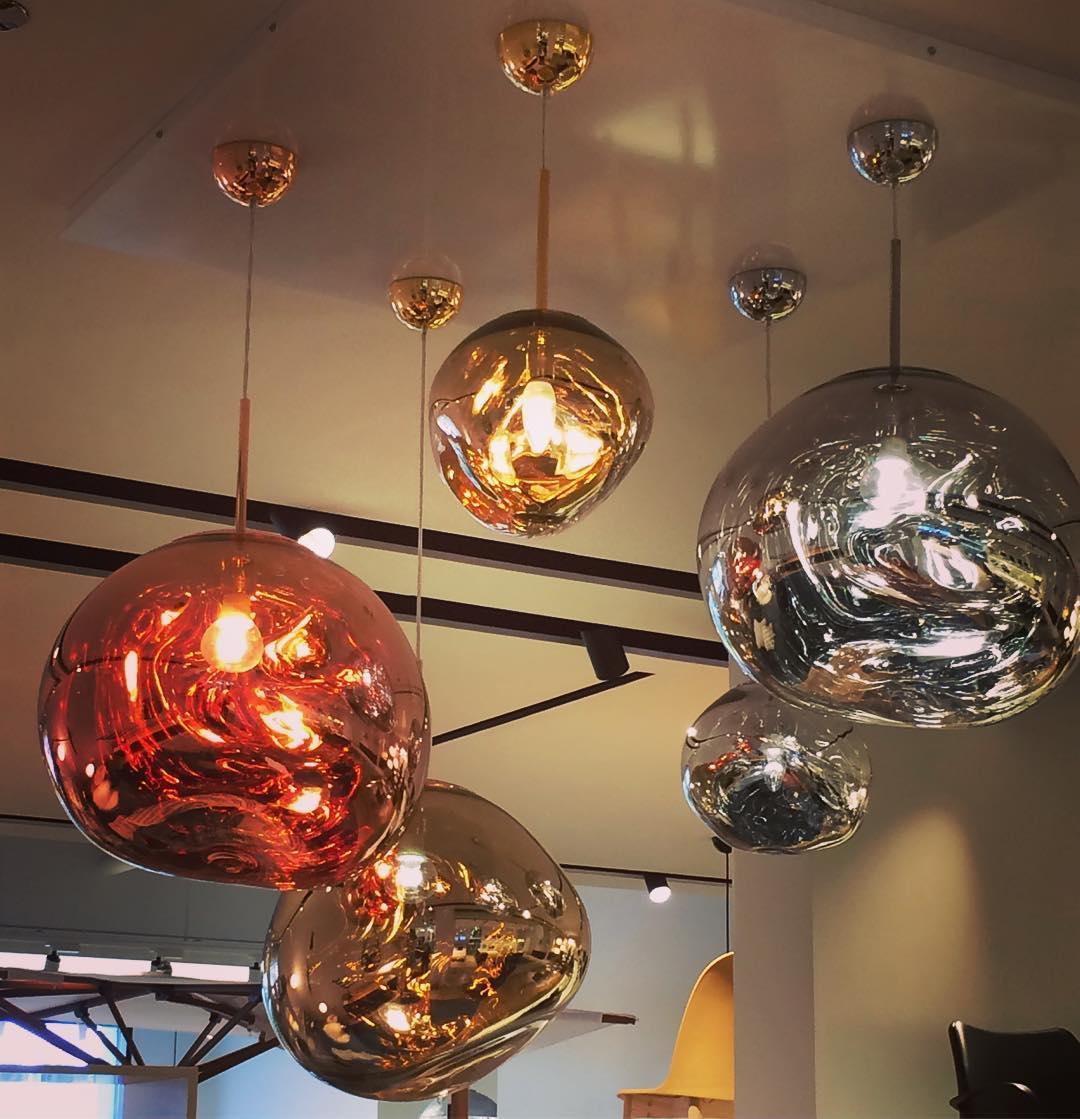 Modern Lava Pendant Lamp | Twisted Copper Design for Kitchen Lighting 5