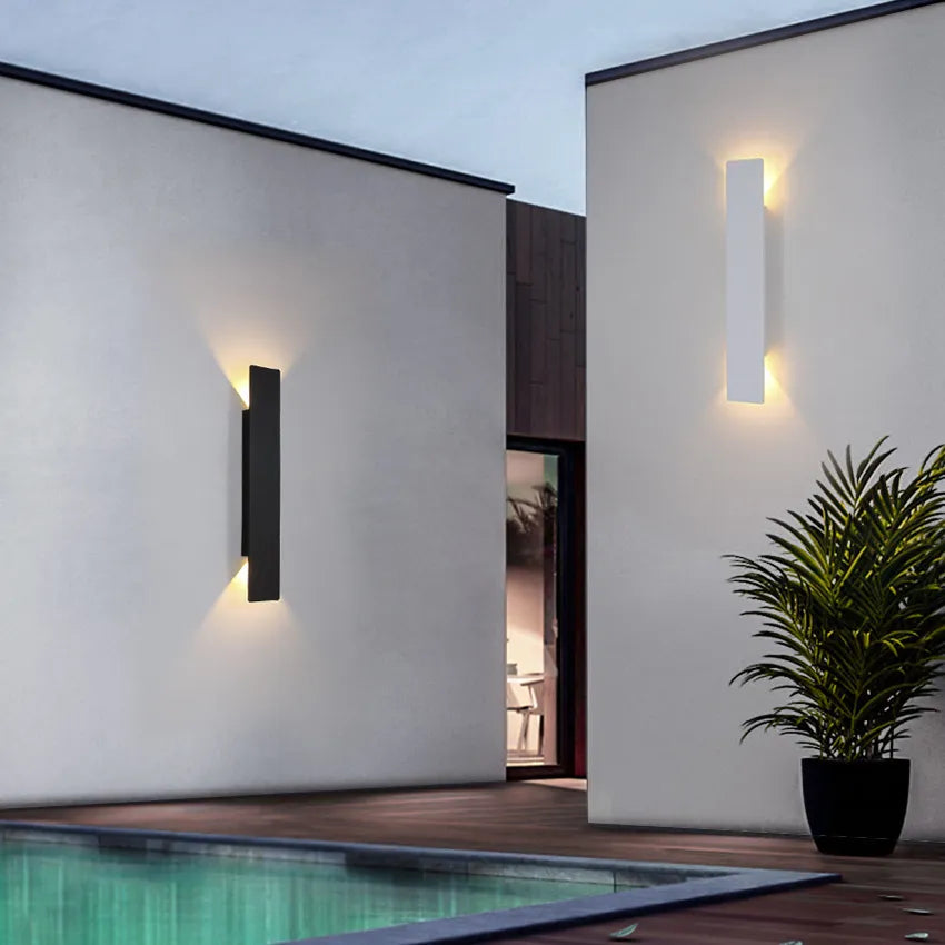 Outdoor Wall Lamp | Waterproof Aluminum Exterior Wall Lights for Garden and Patio 3