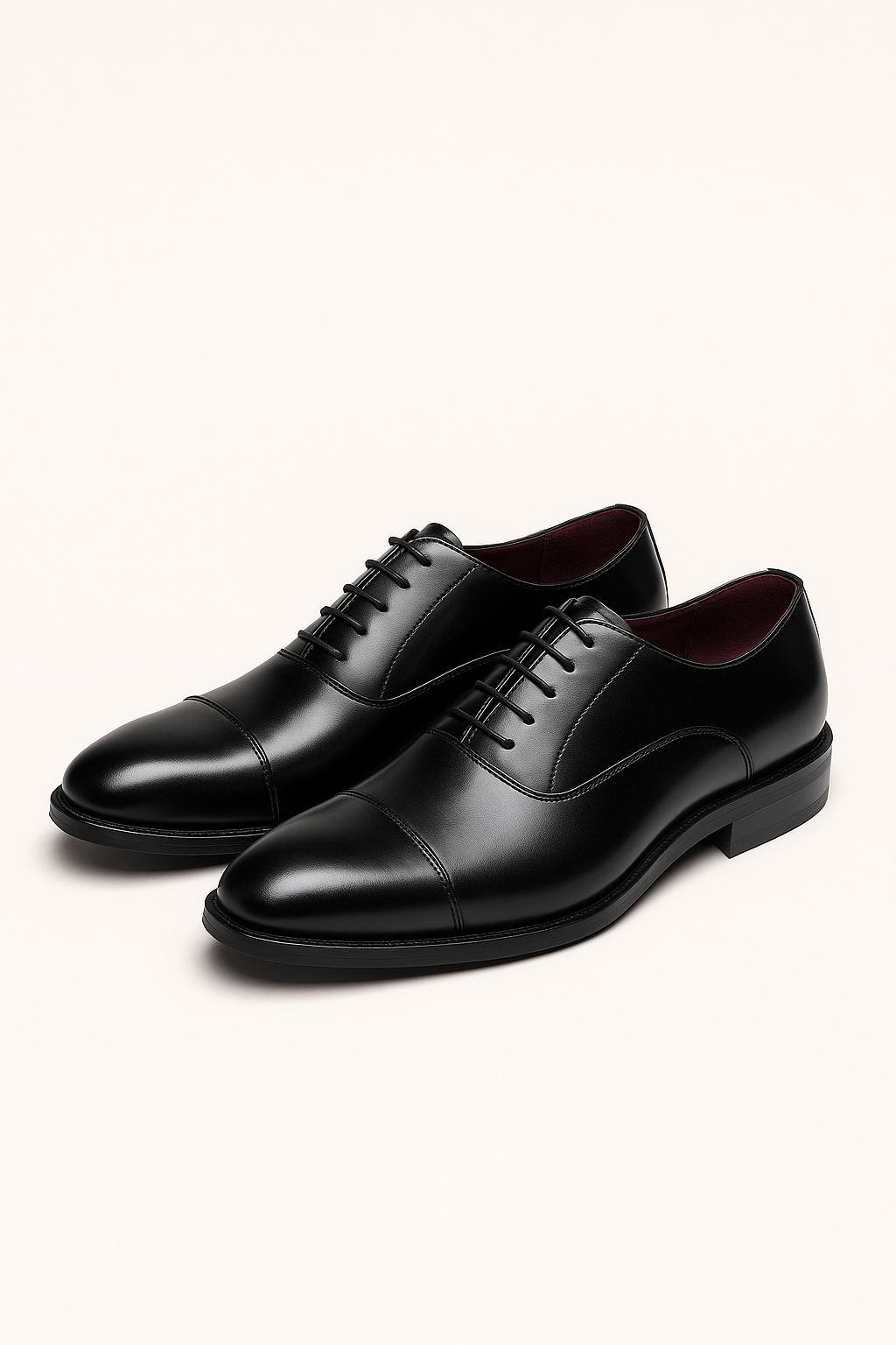 Oxford Dress Shoes | Classic Faux Leather with Elegant Design 0